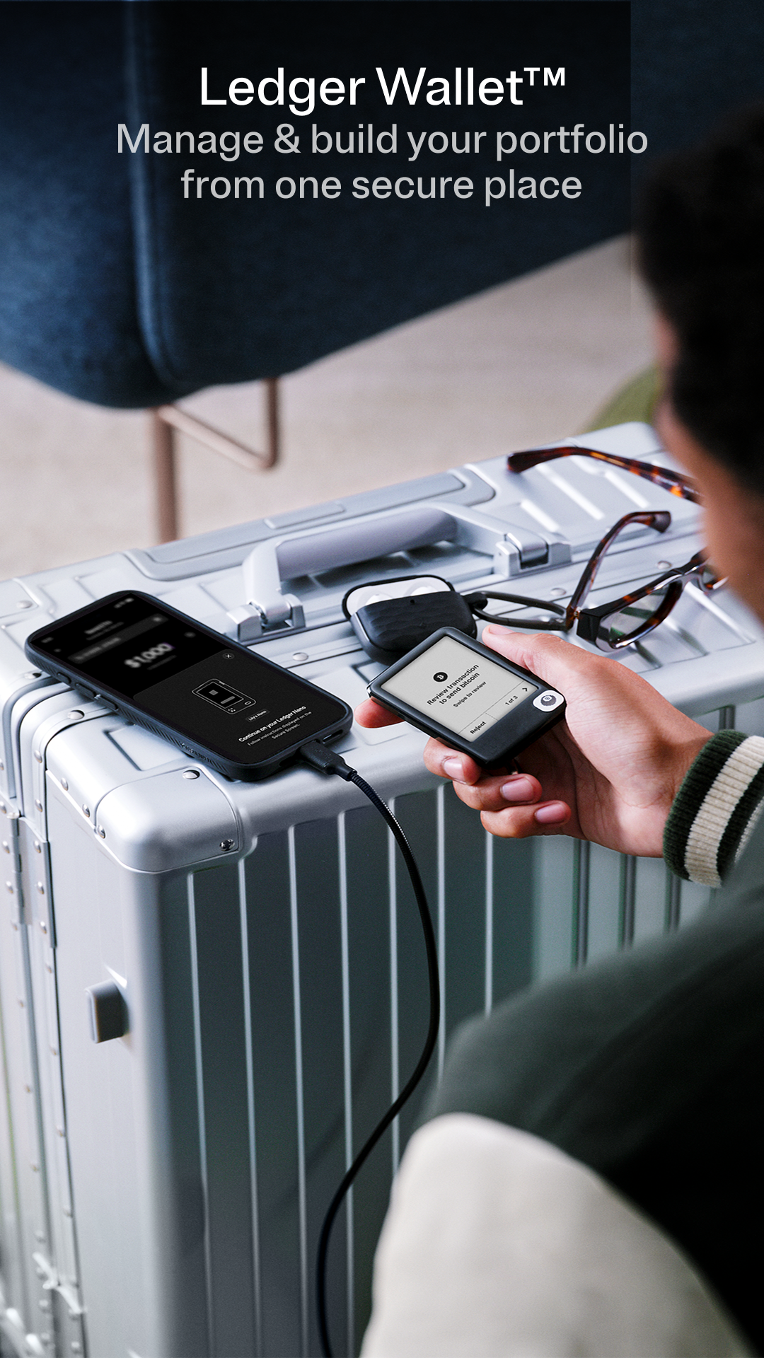 اسکرین شات 1 برنامه Ledger Wallet™ crypto app