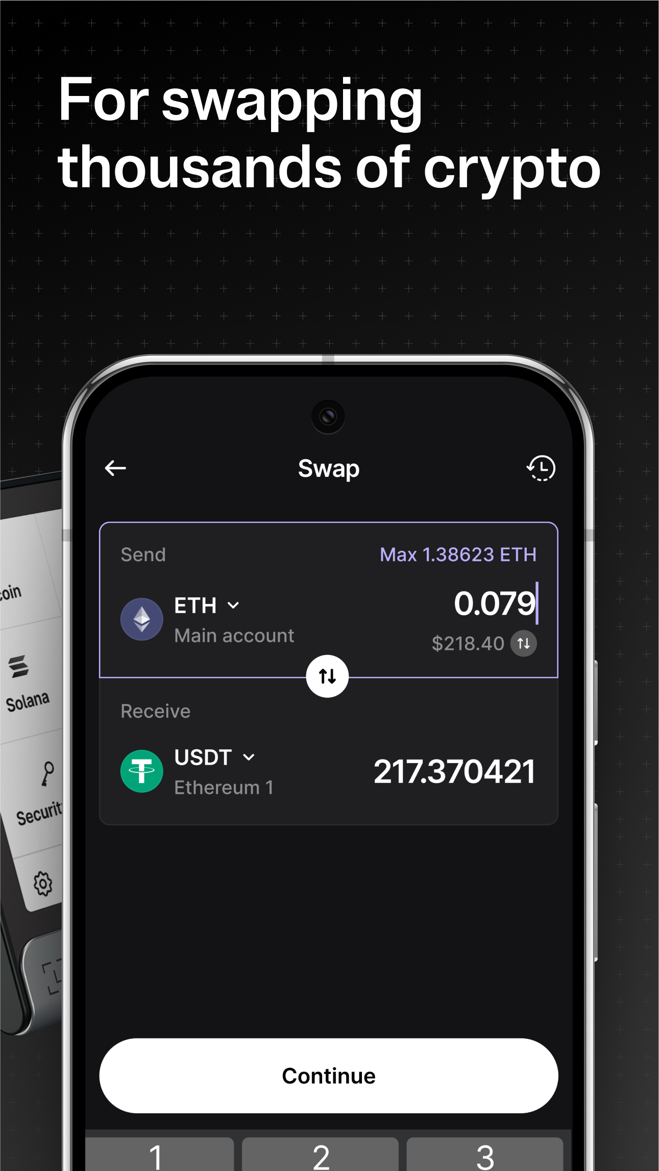 اسکرین شات 3 برنامه Ledger Live Crypto Wallet