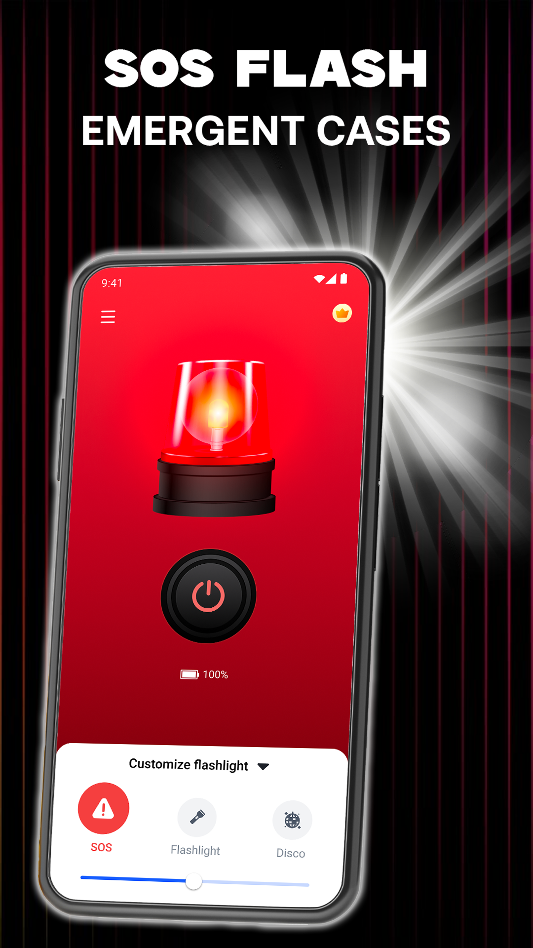 اسکرین شات 5 برنامه Flashlight Alert & LED Text