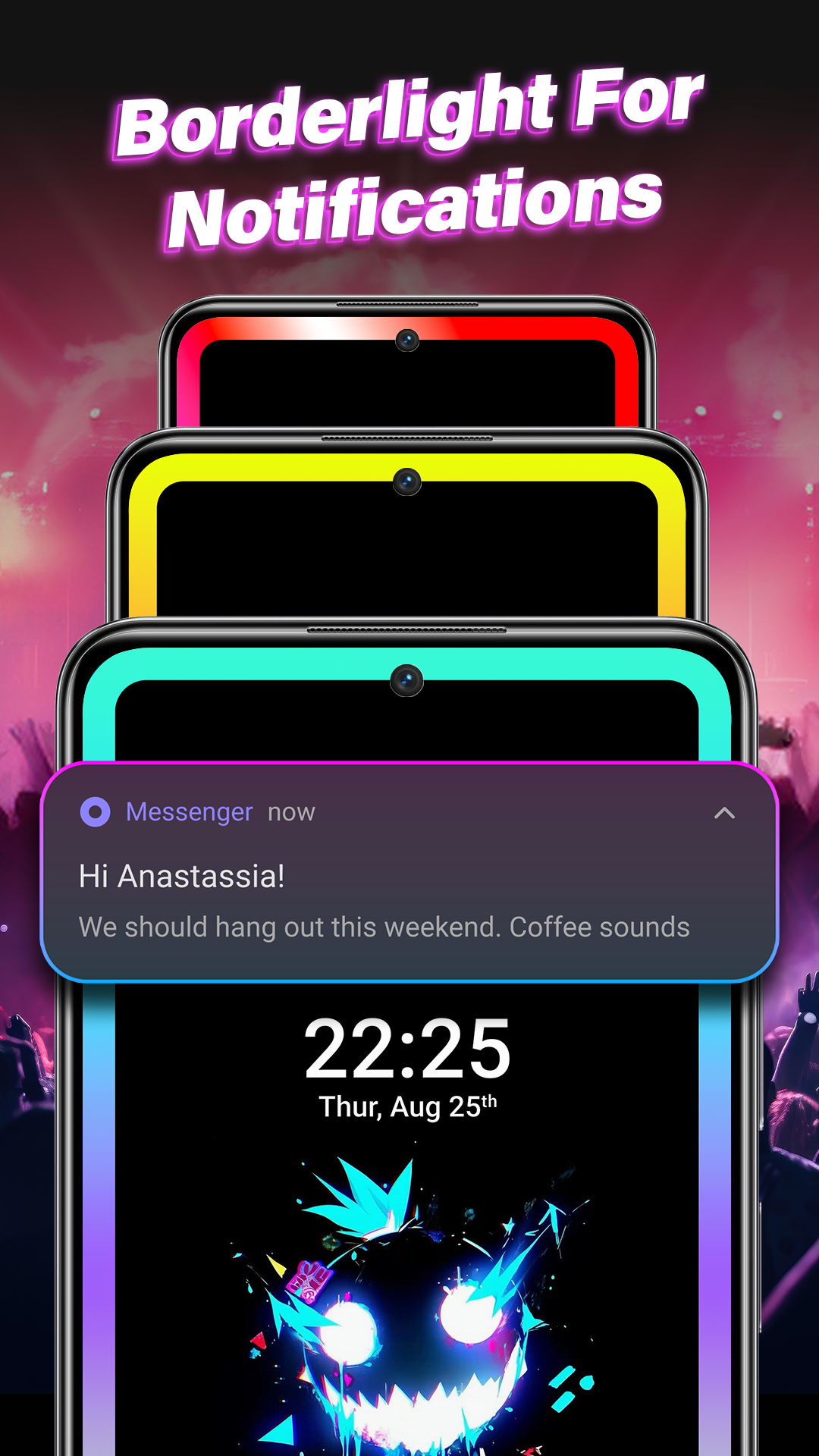 اسکرین شات 3 برنامه Led Banner & Edge Lighting