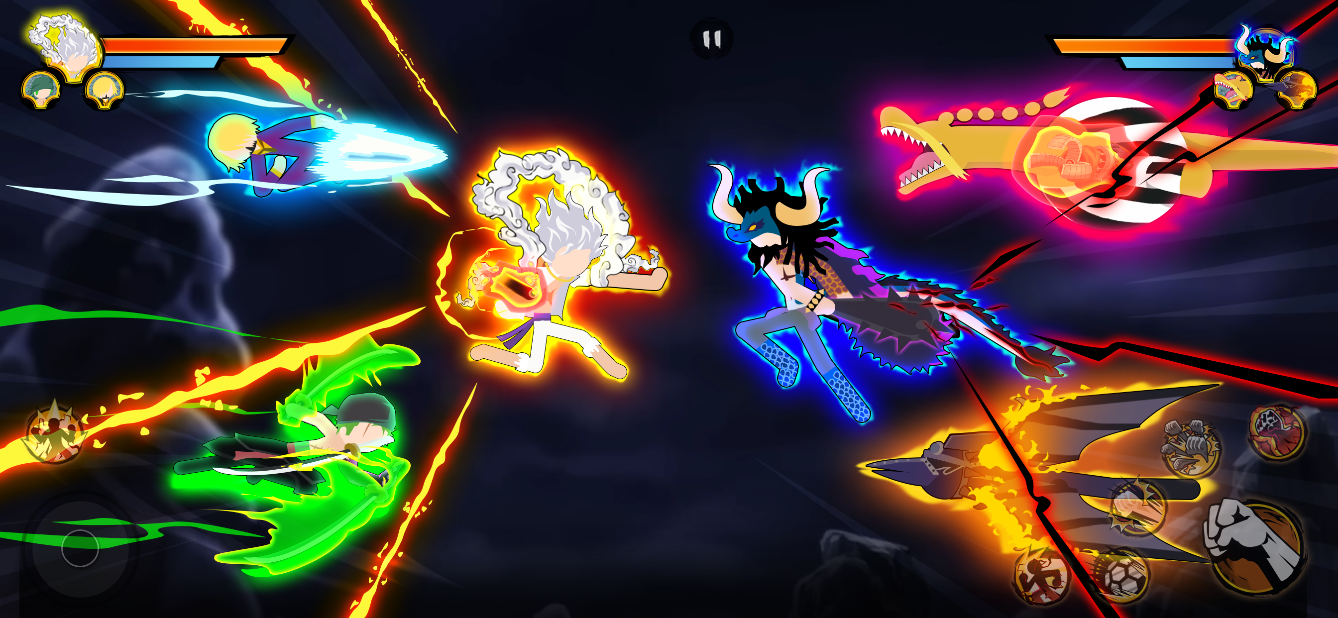 اسکرین شات 1 بازی Stick Pirates - Brawl 3v3