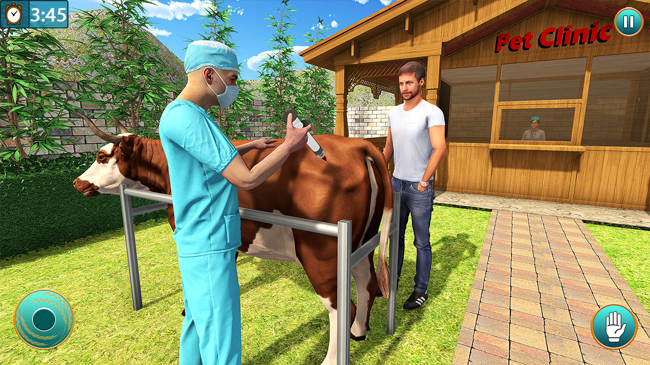 اسکرین شات 2 برنامه Animal Farm Sim Farming Games