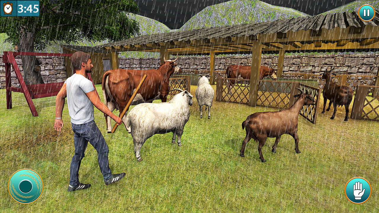 اسکرین شات 1 برنامه Animal Farm Sim Farming Games