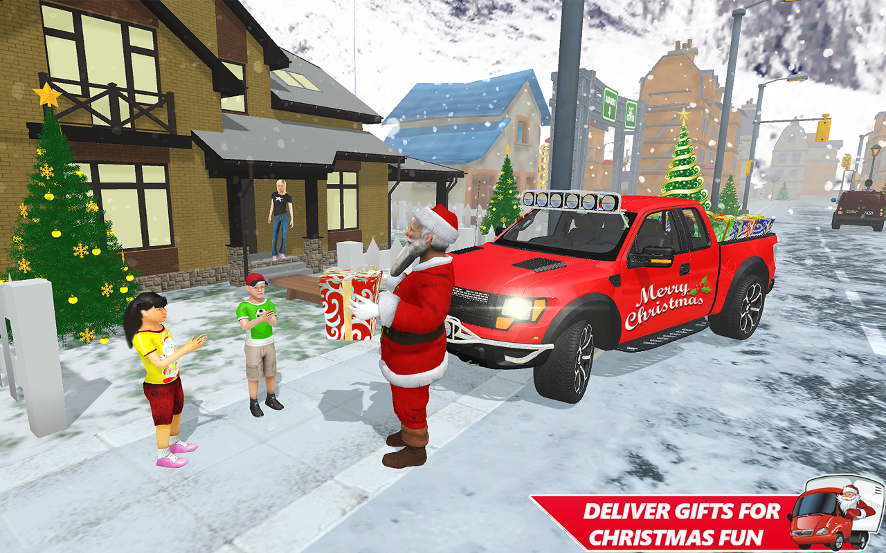 اسکرین شات 4 بازی Santa Christmas Gift Delivery