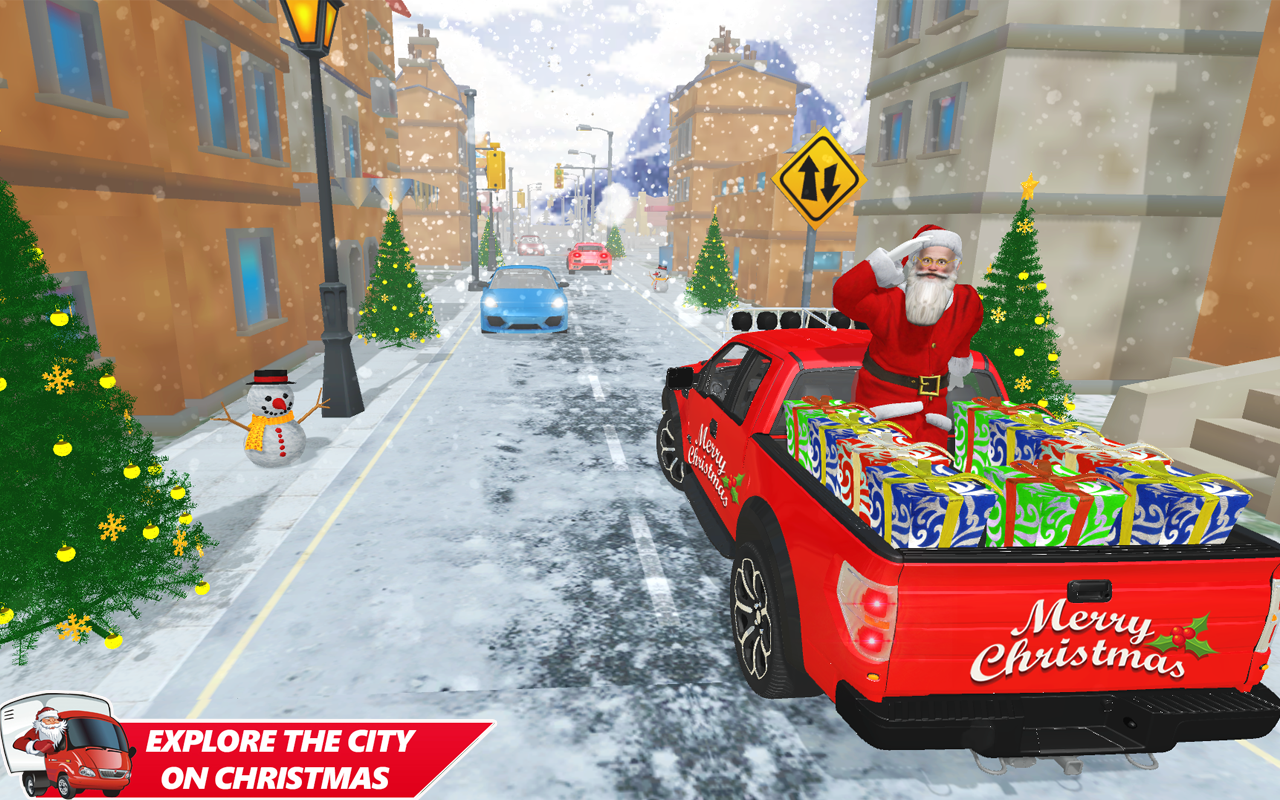 اسکرین شات 2 بازی Santa Christmas Gift Delivery