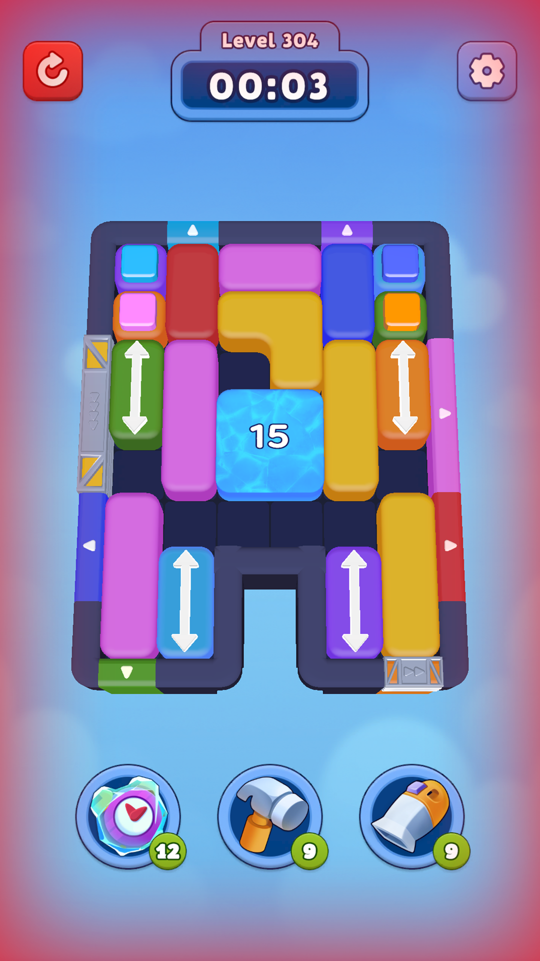 اسکرین شات 3 بازی City Block Jam: Color Slide