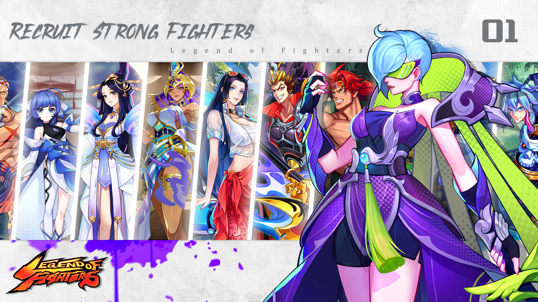 اسکرین شات 2 بازی Legend of Fighters: Duel Star
