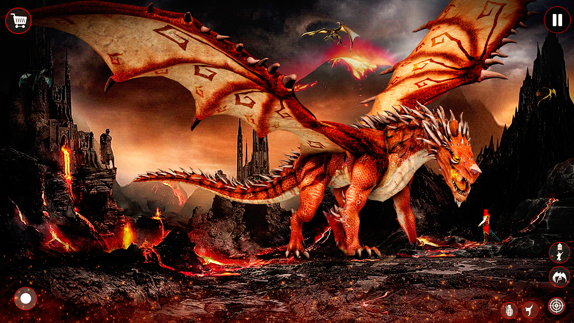 اسکرین شات 8 برنامه Dragon City Games-Dragon Sim