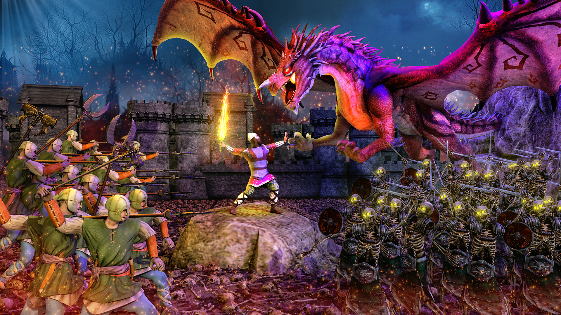 اسکرین شات 5 برنامه Dragon City Games-Dragon Sim