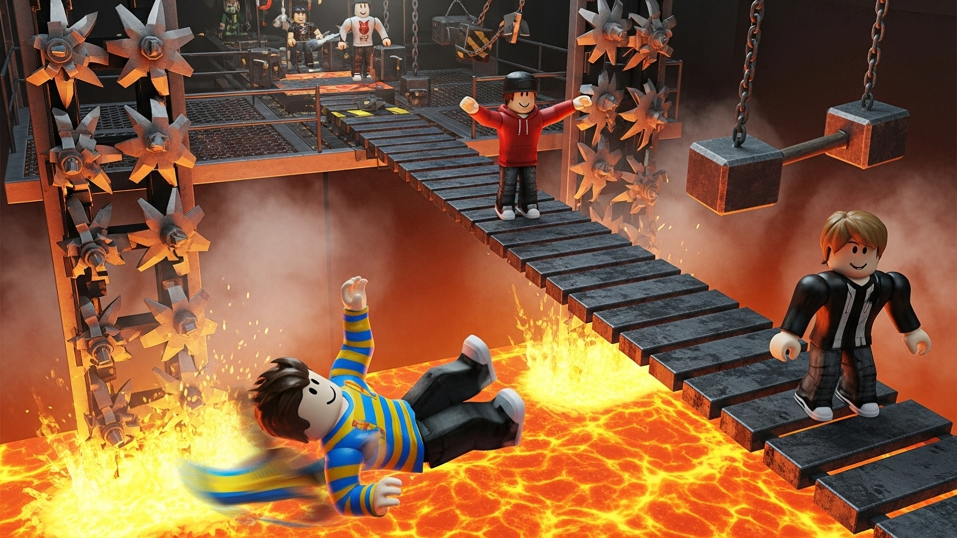 اسکرین شات 4 بازی Obby Parkour Stunt Game