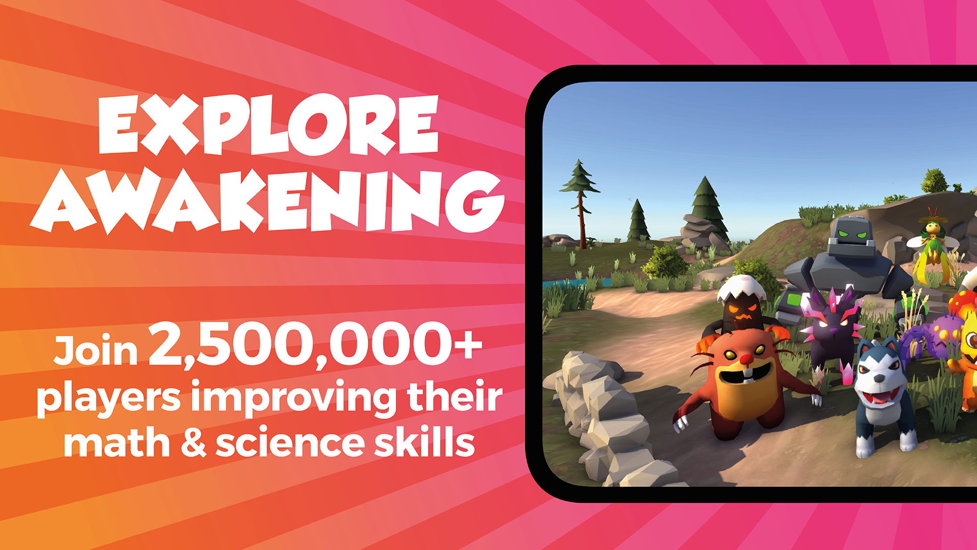 اسکرین شات 1 بازی Awakening – Fun Math Games