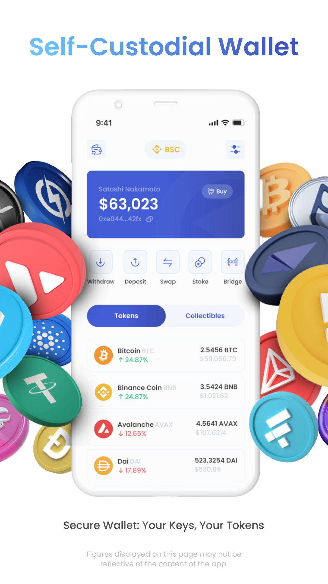 اسکرین شات 2 برنامه Legion Network Crypto SuperApp