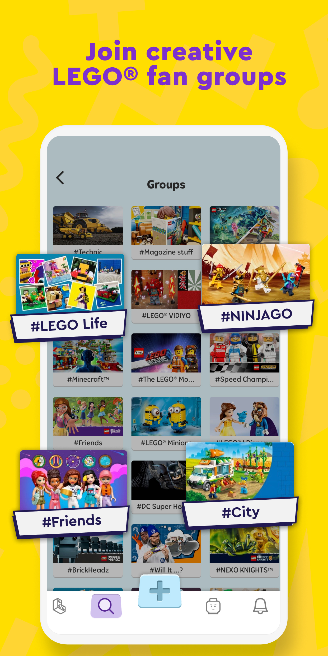اسکرین شات 5 برنامه LEGO® Life: kid-safe community