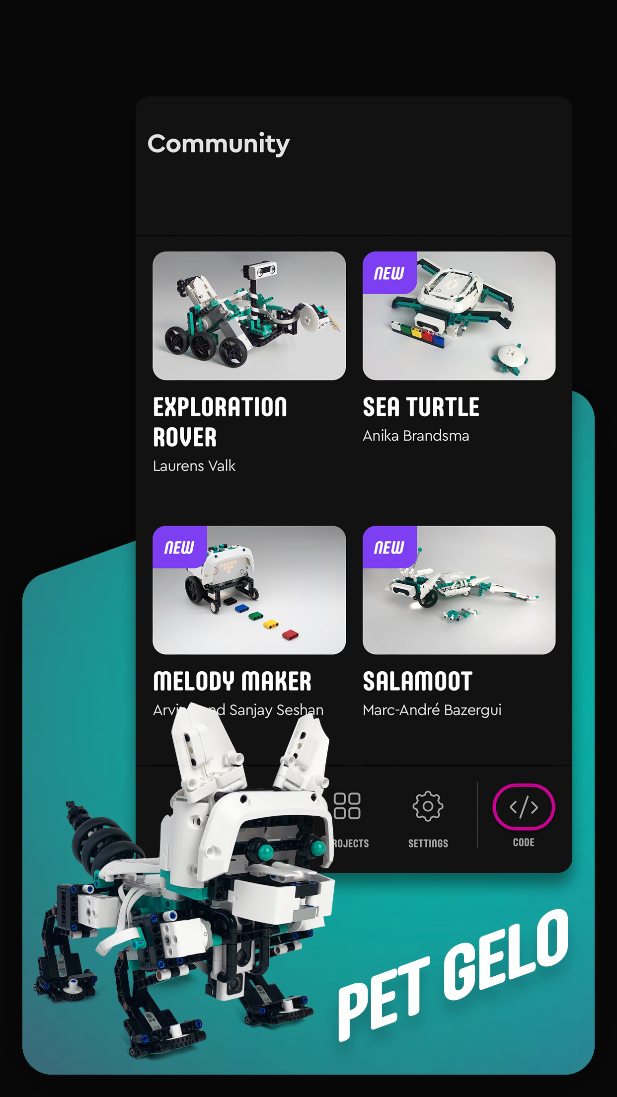 اسکرین شات 5 برنامه LEGO® MINDSTORMS® Inventor