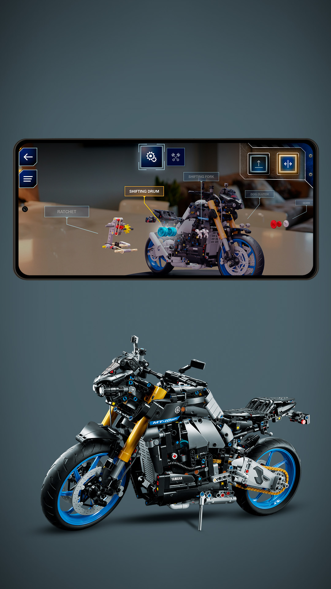 اسکرین شات 1 برنامه LEGO® TECHNIC™ AR