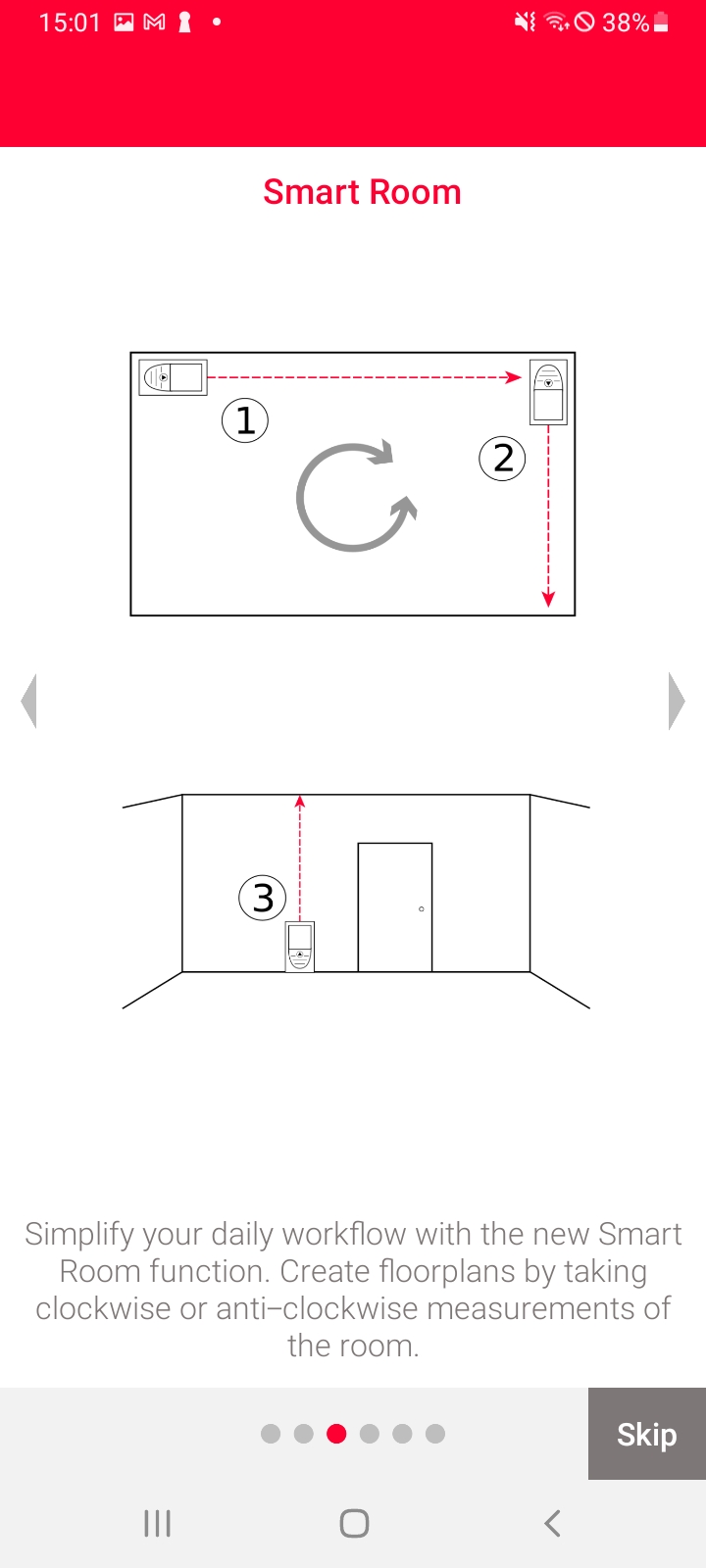 اسکرین شات 3 برنامه Leica DISTO™ Plan