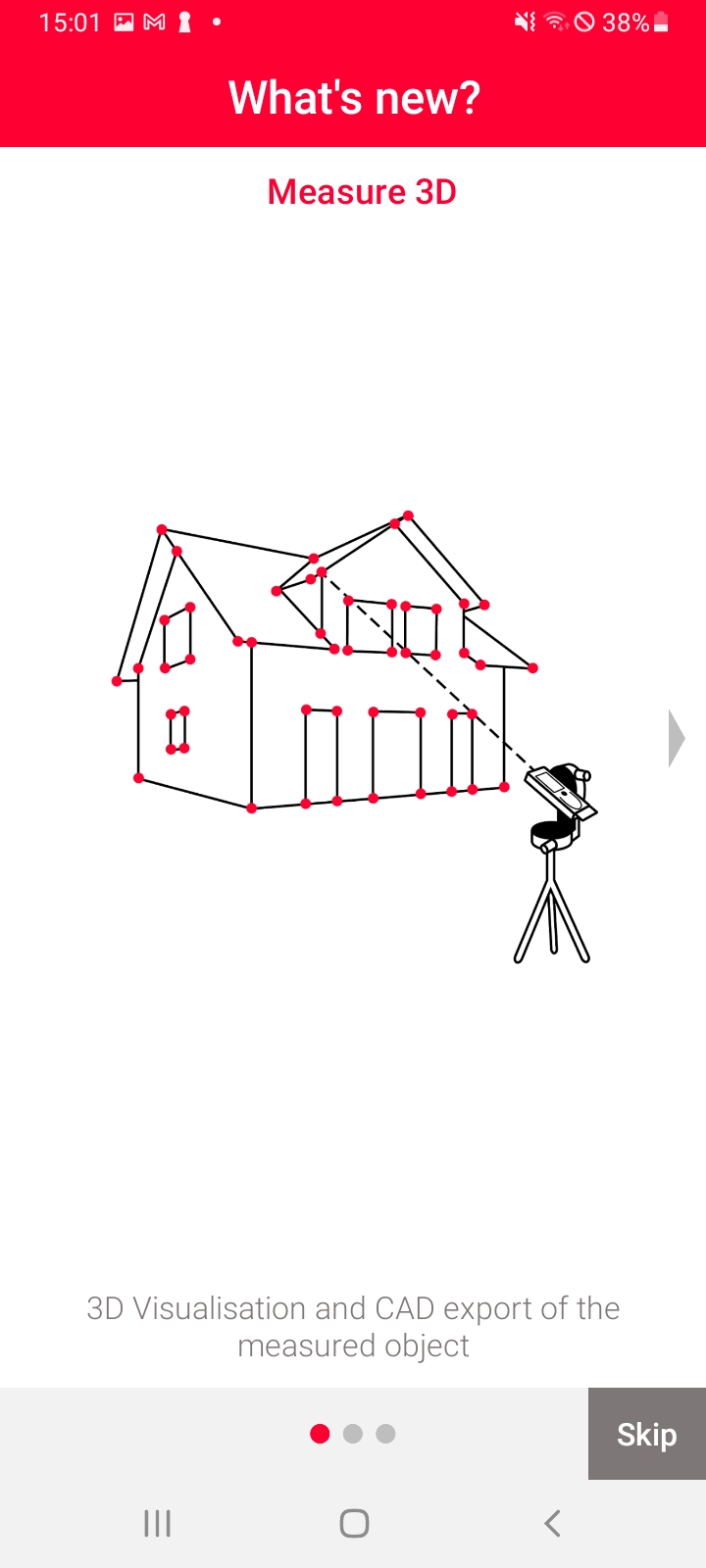 اسکرین شات 6 برنامه Leica DISTO™ Plan