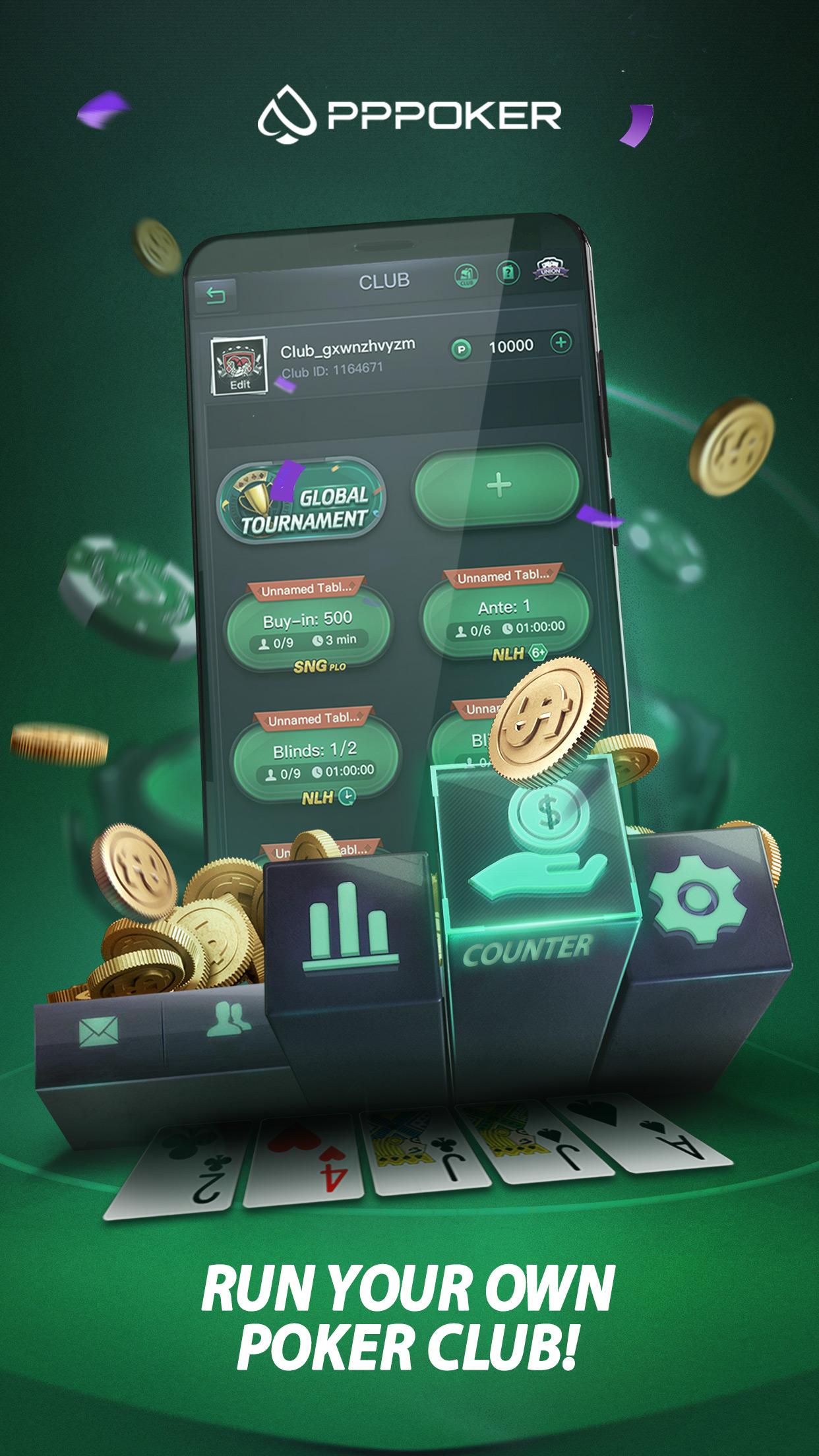 اسکرین شات 3 بازی PPPoker-Free Poker&Home Games