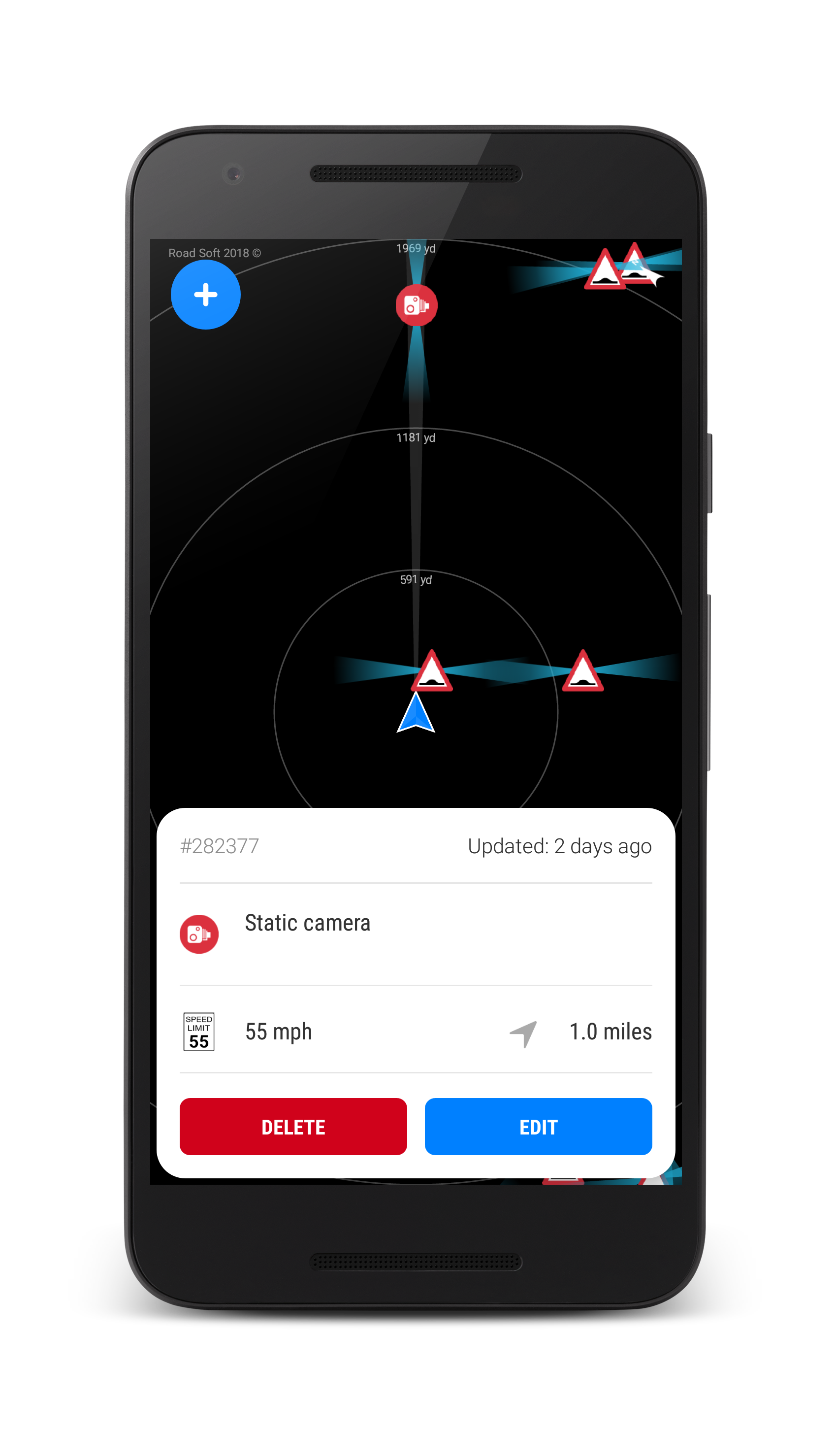 اسکرین شات 3 برنامه Speed Camera Radar (Light)