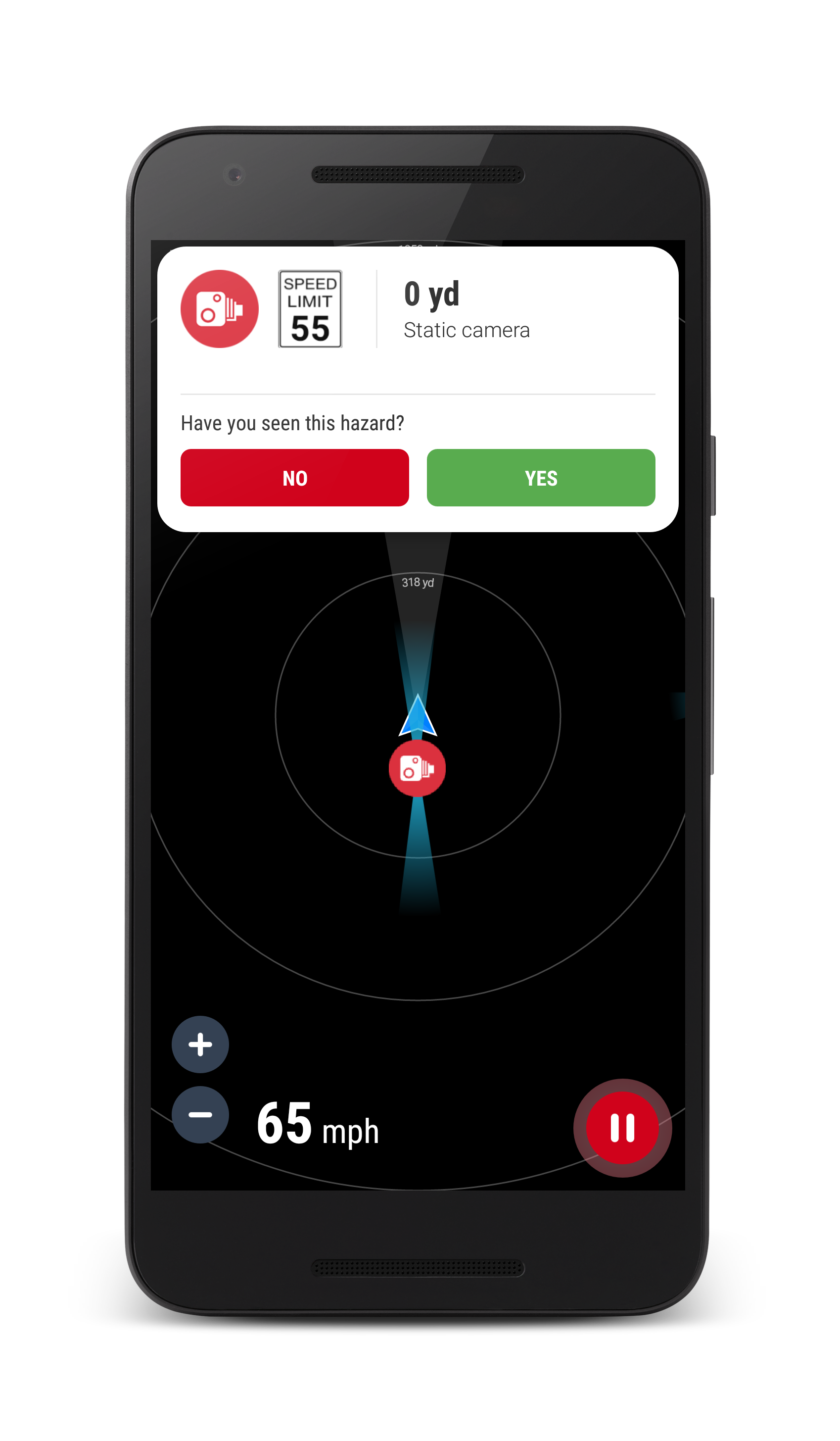 اسکرین شات 2 برنامه Speed Camera Radar (Light)