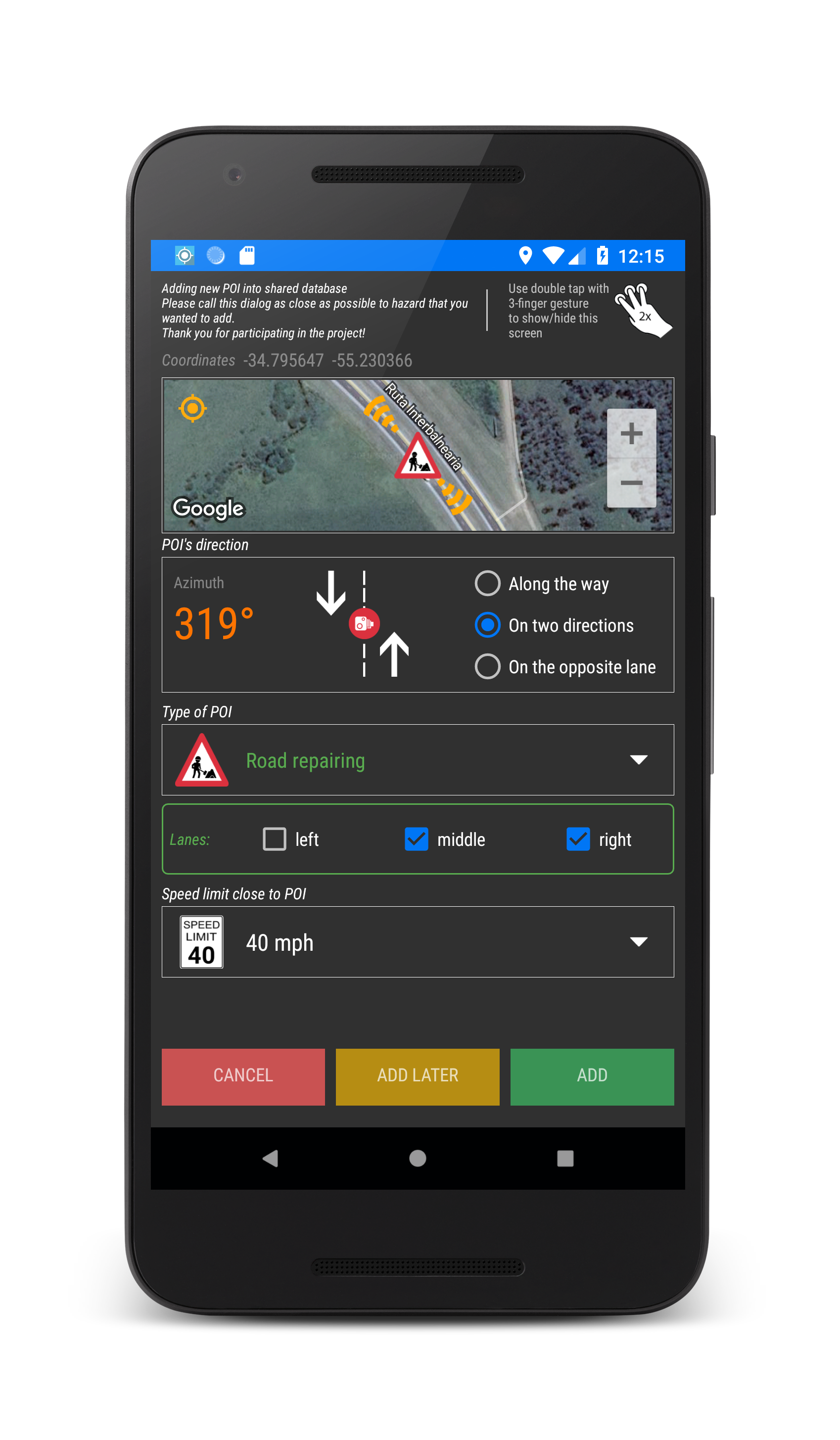 اسکرین شات 8 برنامه Speed Camera Radar (PRO)