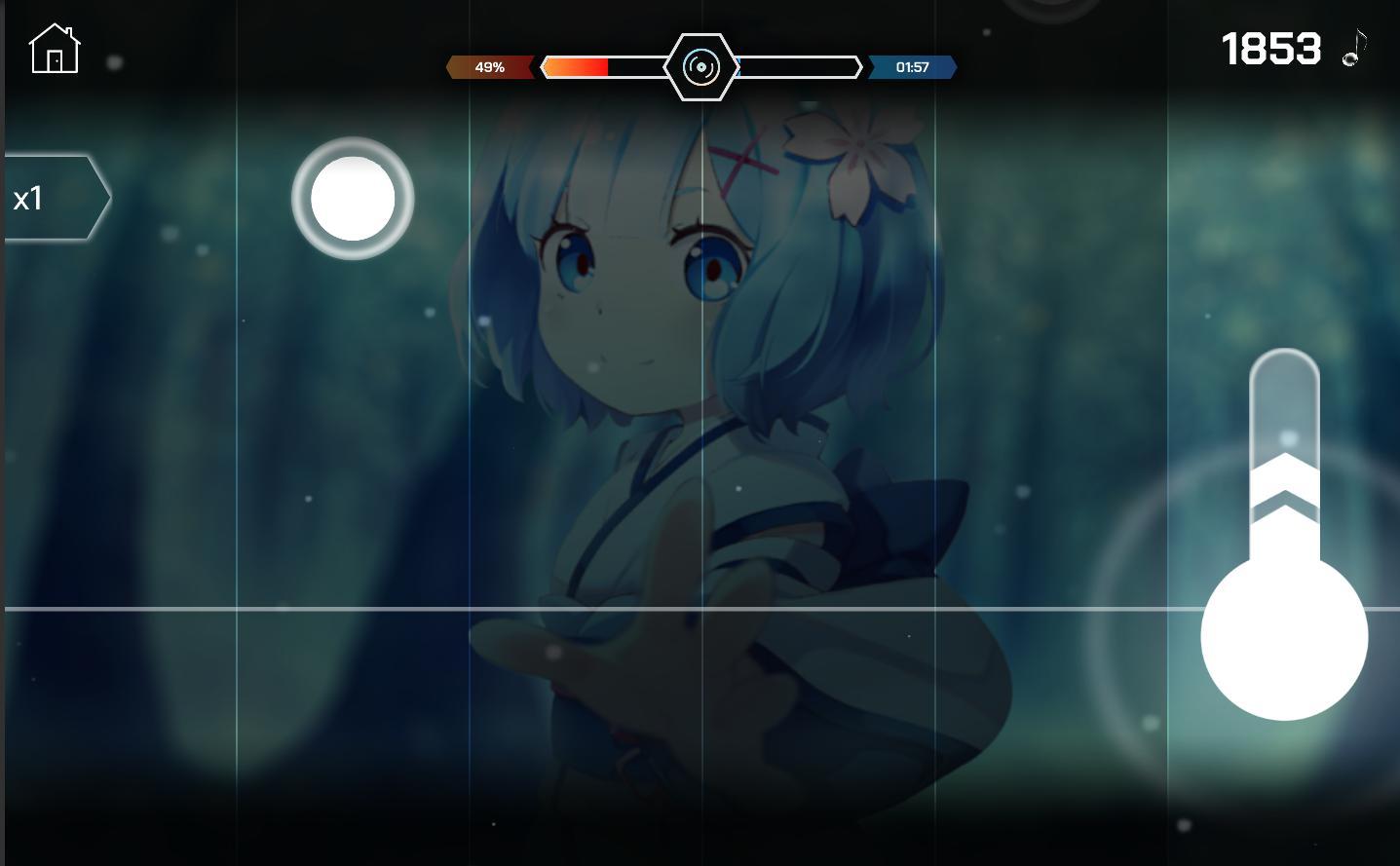 اسکرین شات 3 بازی Piano Tile - The Music Anime