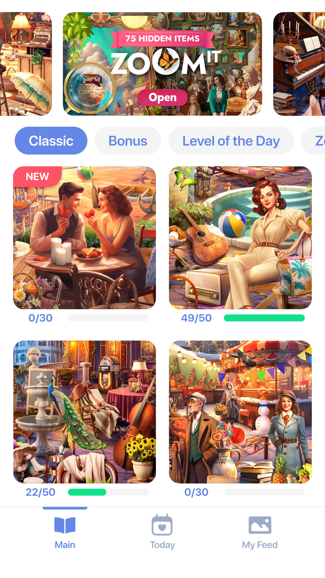 اسکرین شات 4 بازی Bright Objects - Hidden Object