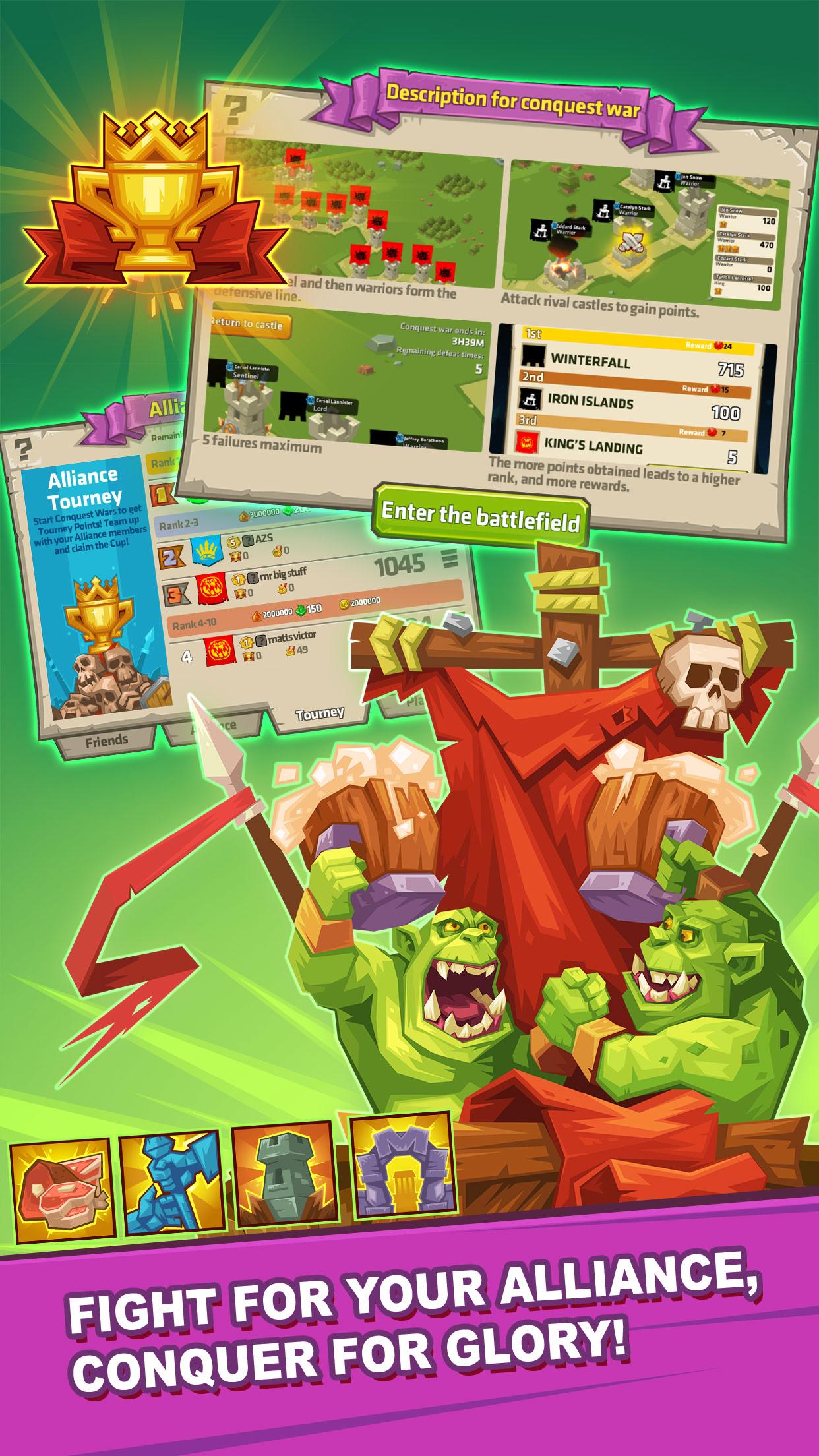 اسکرین شات 1 بازی Monster Castle