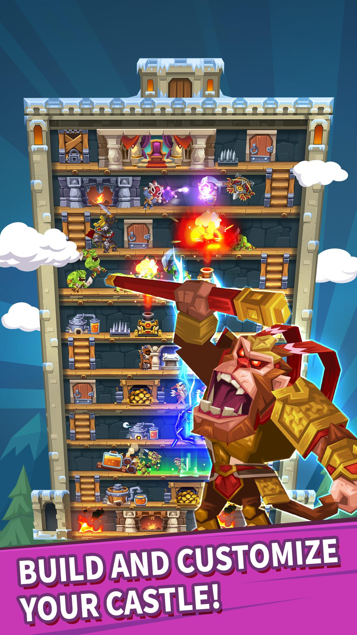 اسکرین شات 2 بازی Monster Castle