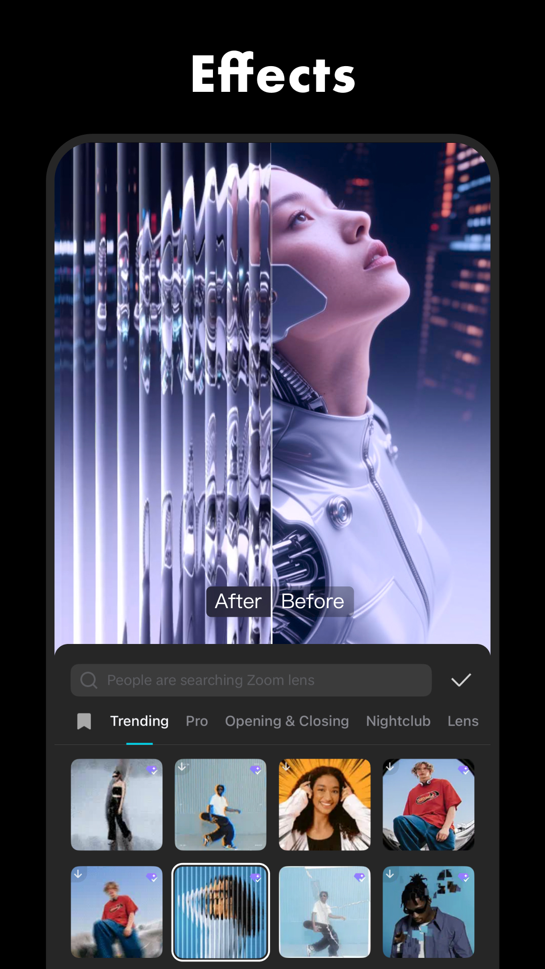 اسکرین شات 8 برنامه CapCut - Video Editor