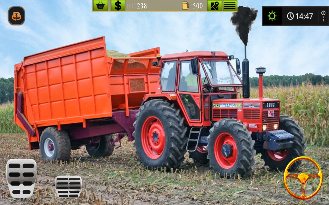 اسکرین شات 6 بازی Tractor Farming and Farm games