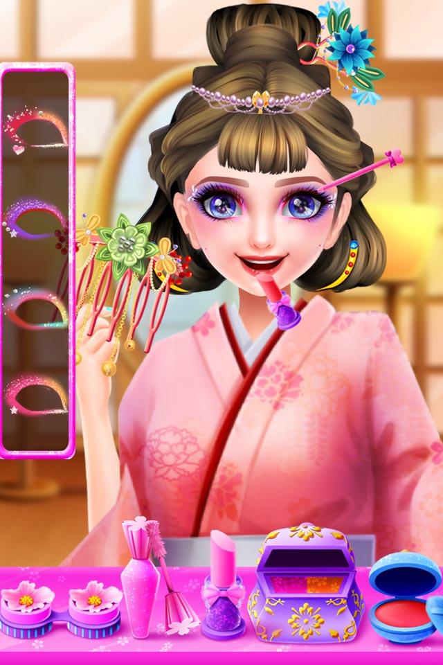 اسکرین شات 3 برنامه Dress Designer Kimono