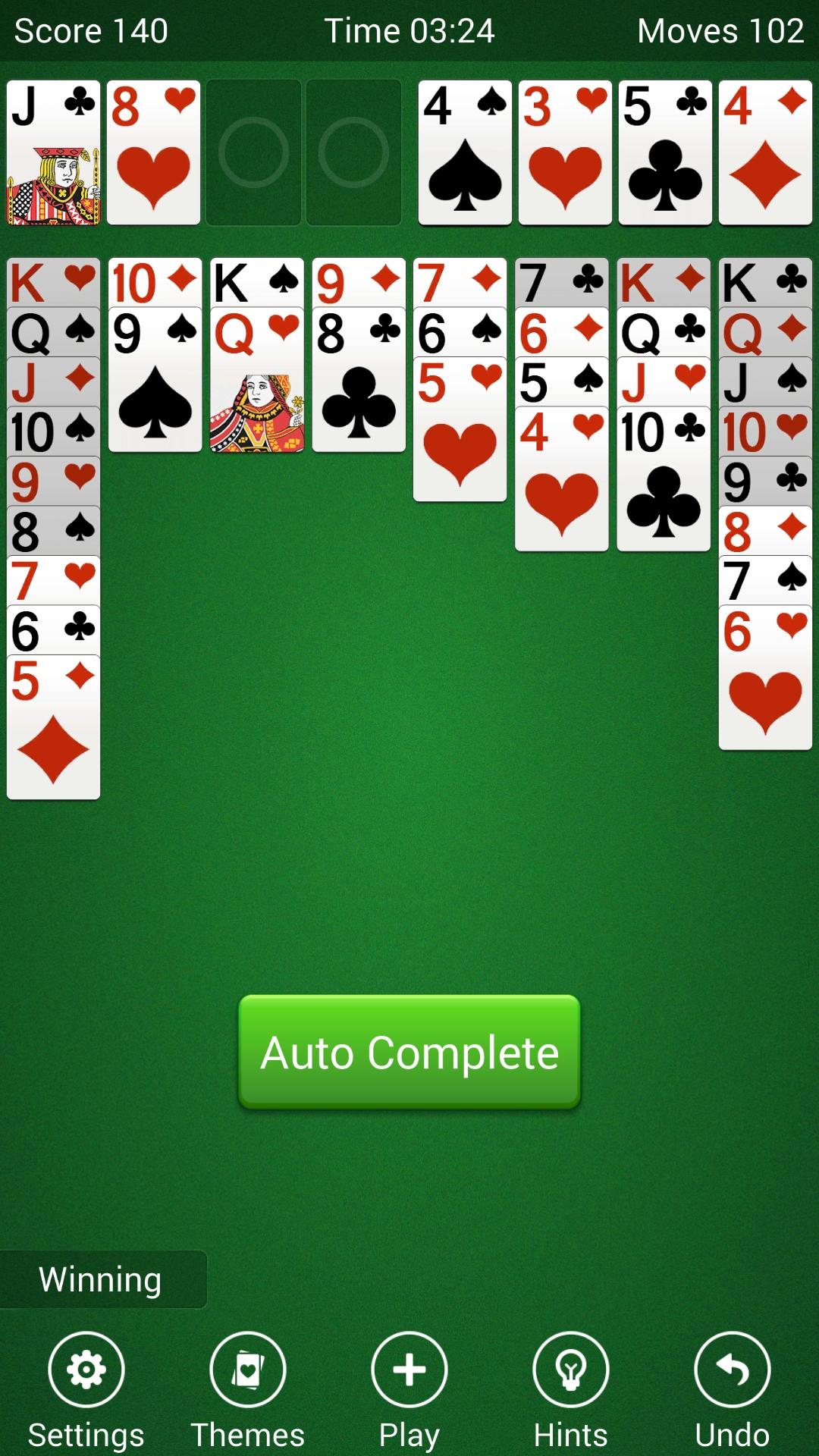 اسکرین شات 5 بازی FreeCell Solitaire