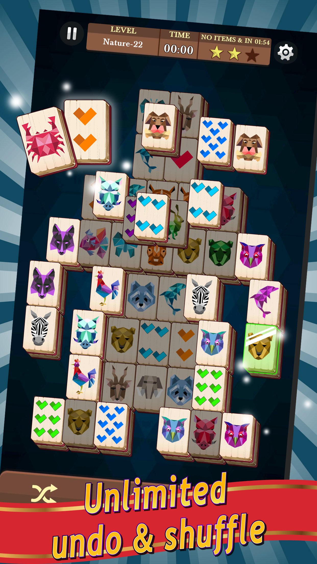 اسکرین شات 2 بازی Mahjong