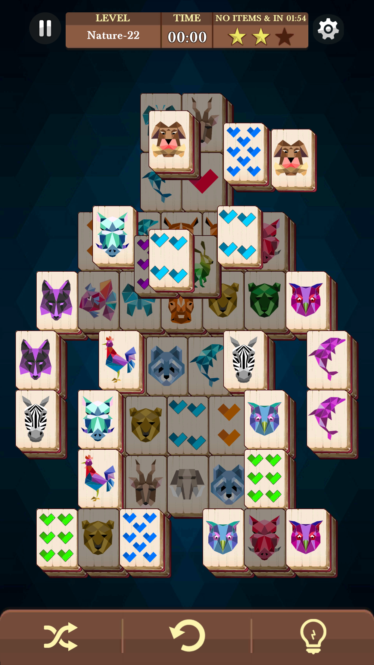 اسکرین شات 7 بازی Mahjong