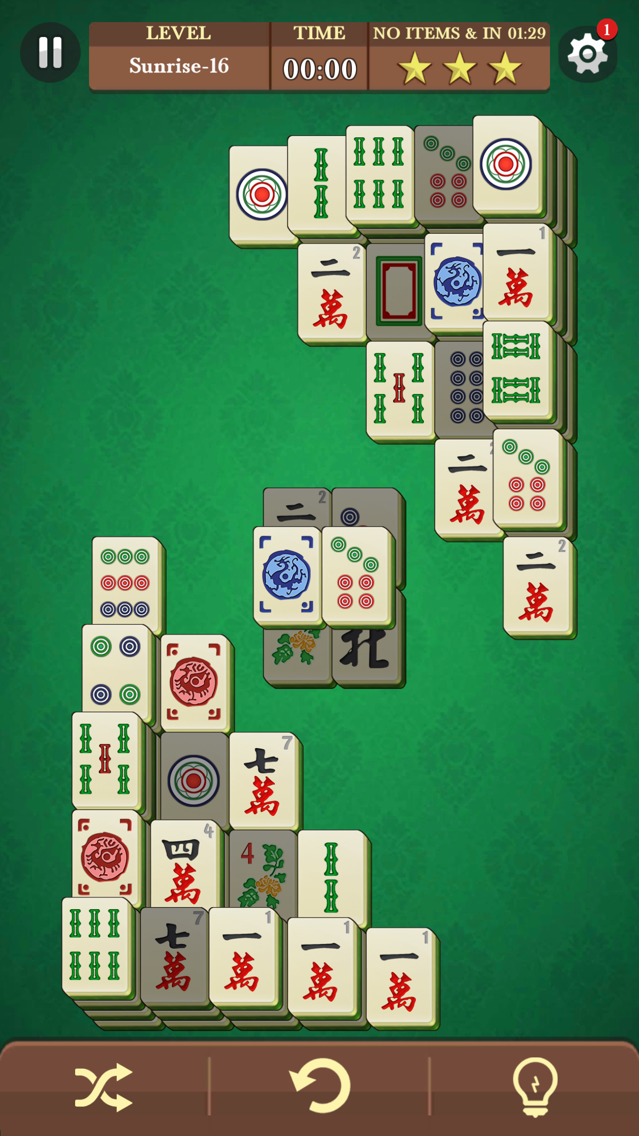 اسکرین شات 5 بازی Mahjong