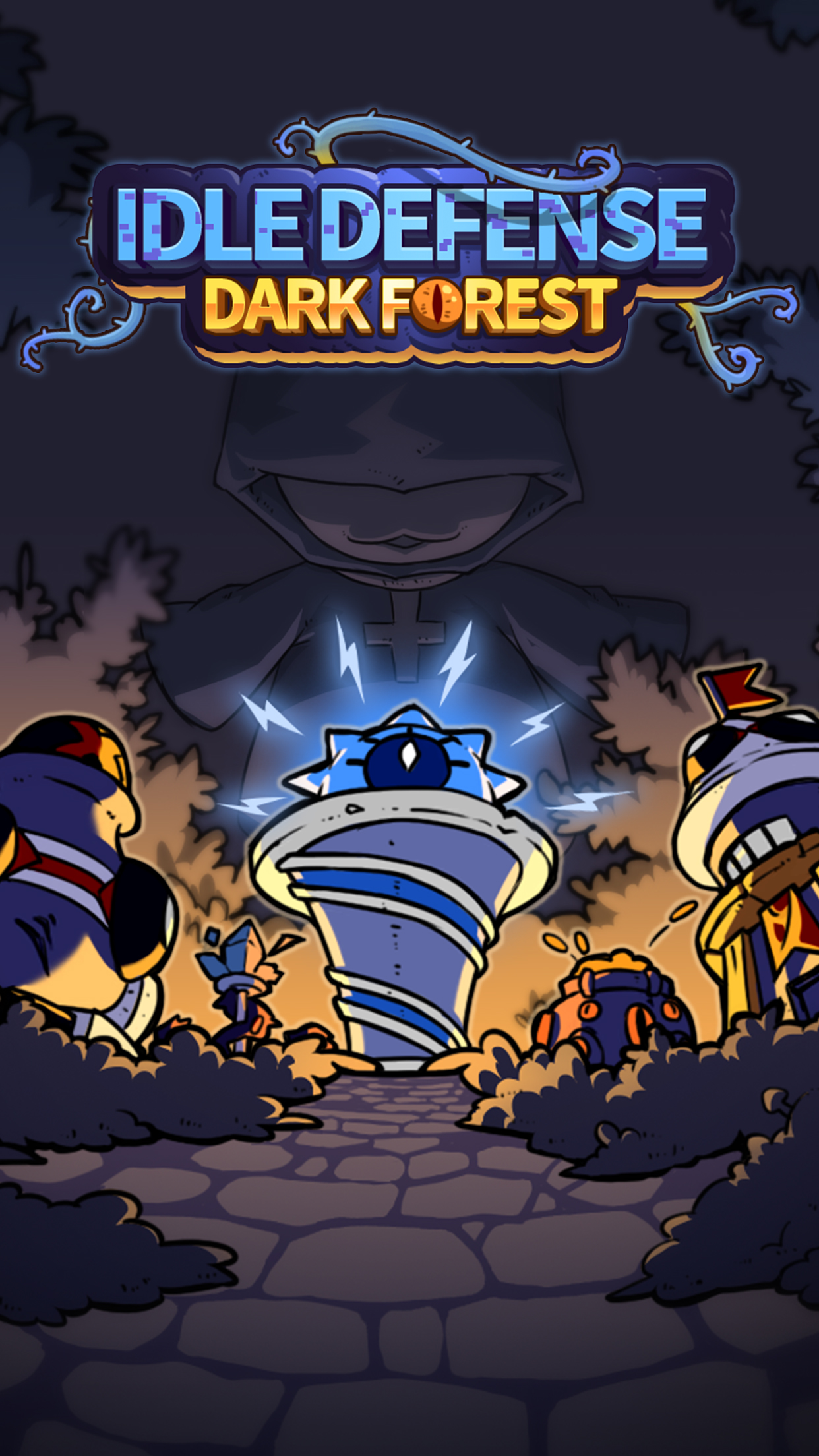 اسکرین شات 1 بازی Idle Defense: Dark Forest