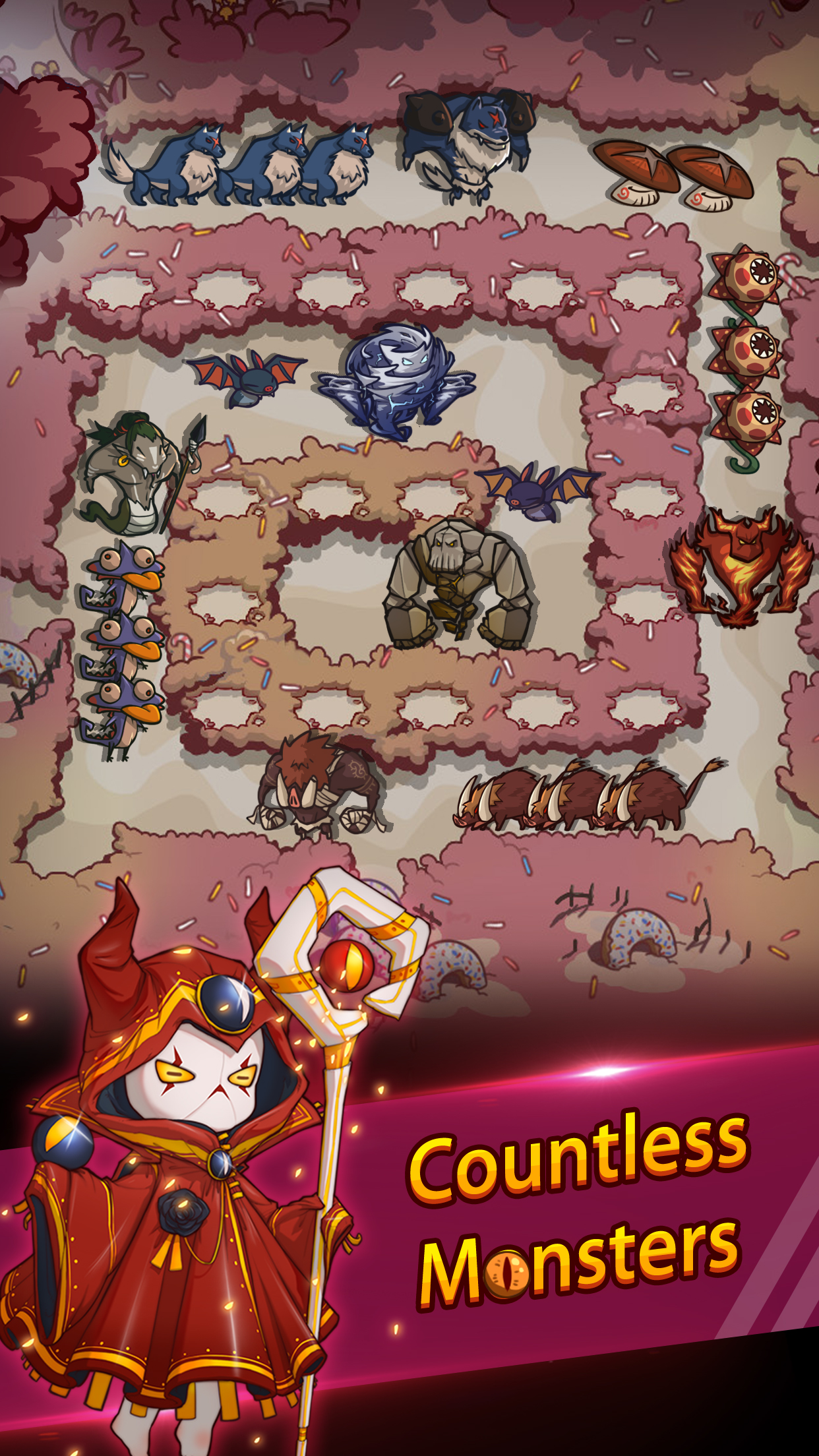 اسکرین شات 5 بازی Idle Defense: Dark Forest