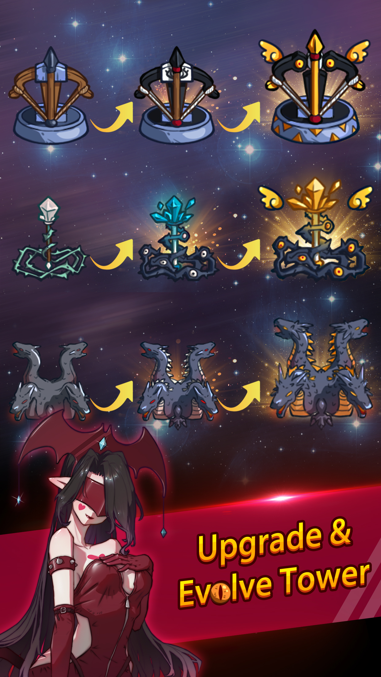 اسکرین شات 3 بازی Idle Defense: Dark Forest