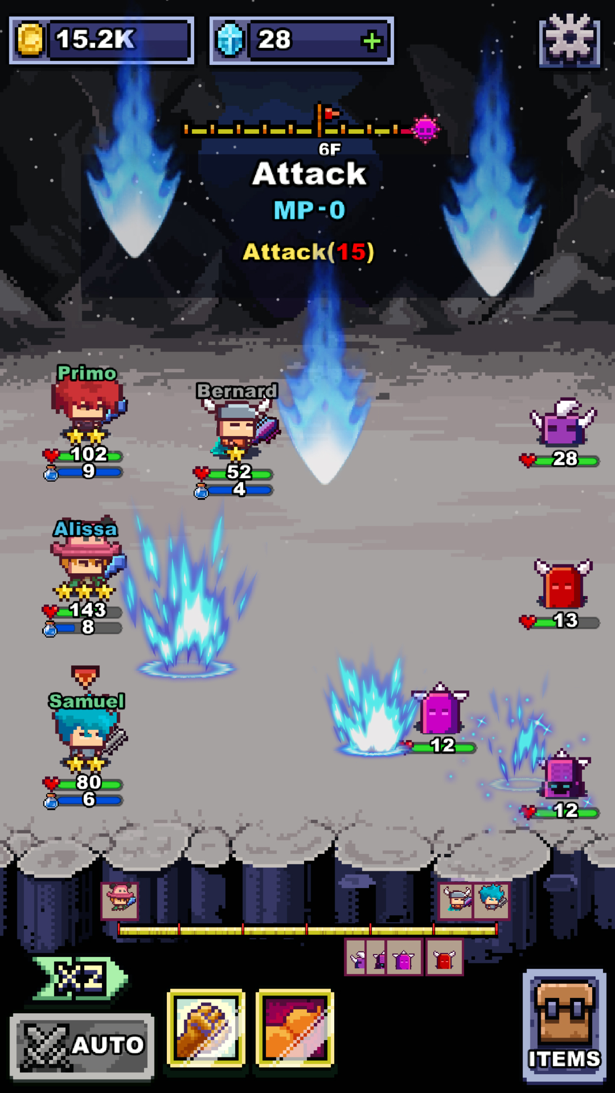 اسکرین شات 1 بازی Infinite Knights - Idle RPG