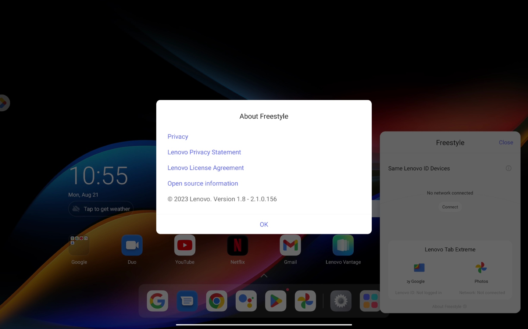 اسکرین شات 2 برنامه Lenovo Freestyle