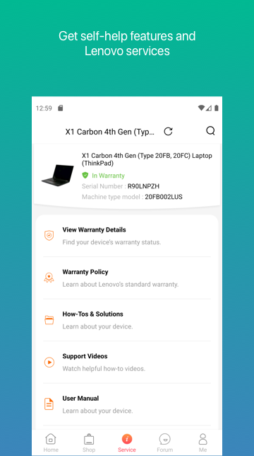 اسکرین شات 3 برنامه Lenovo