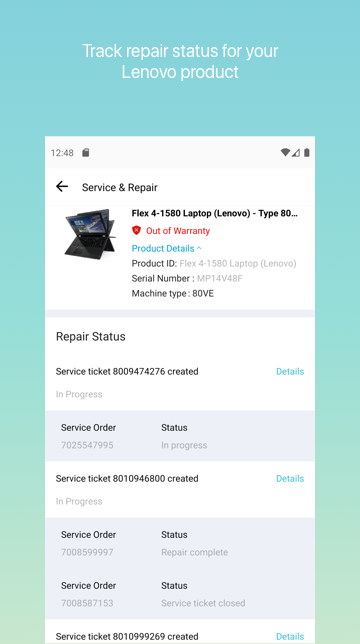 اسکرین شات 5 برنامه Lenovo