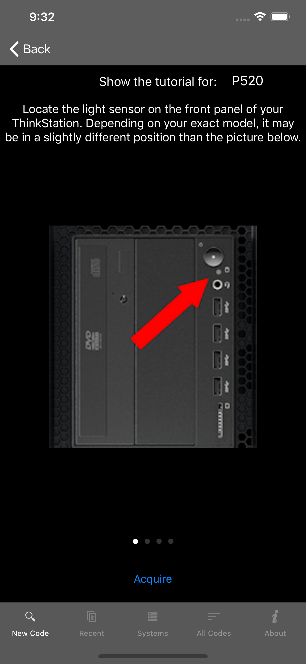 اسکرین شات 1 برنامه Lenovo PC Diagnostics 2.0