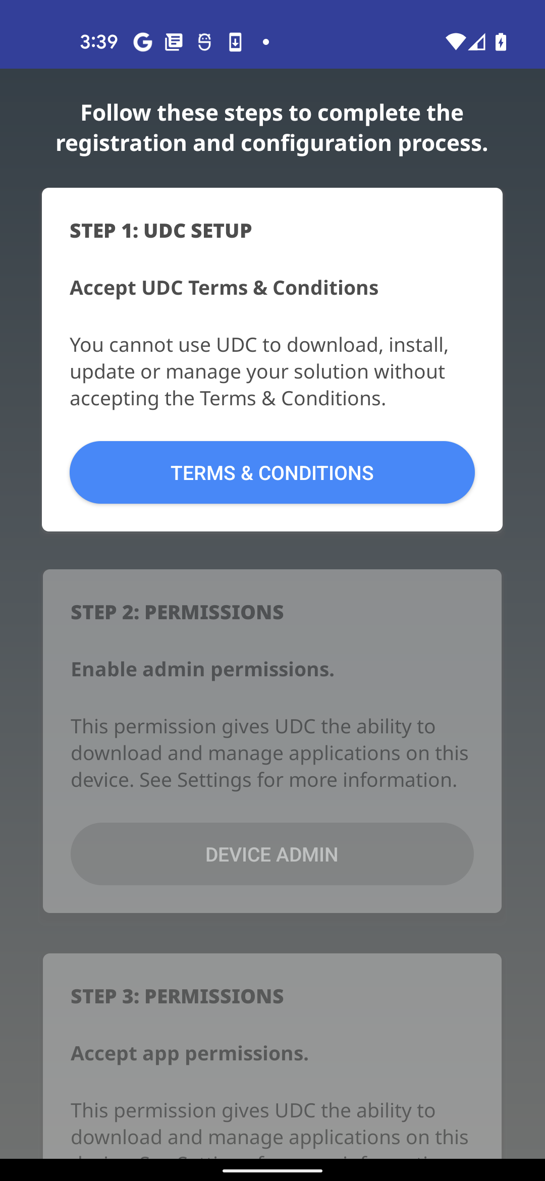 اسکرین شات 1 برنامه Lenovo Universal Device Client