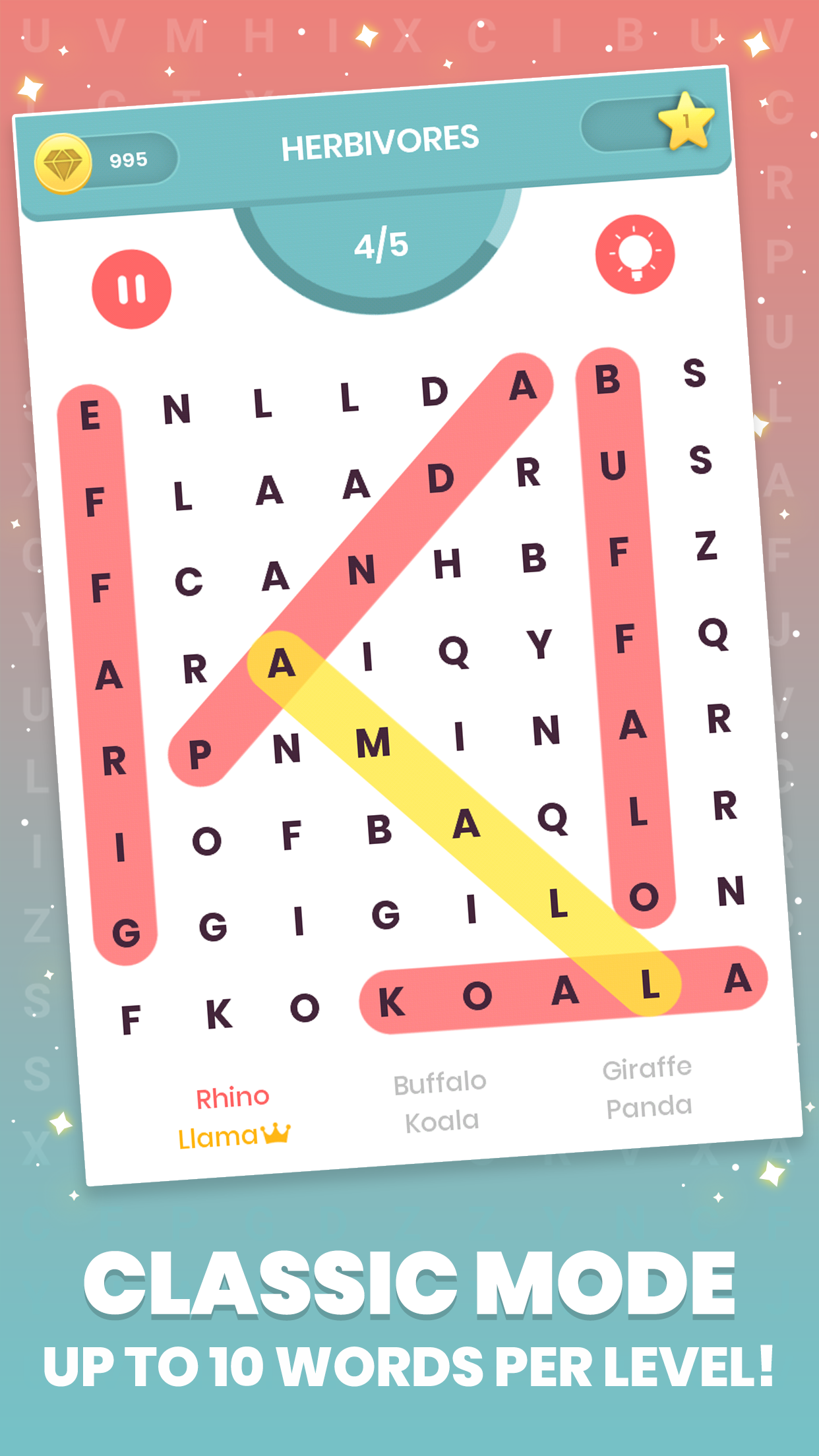 اسکرین شات 1 بازی Word Search - Connect Letters