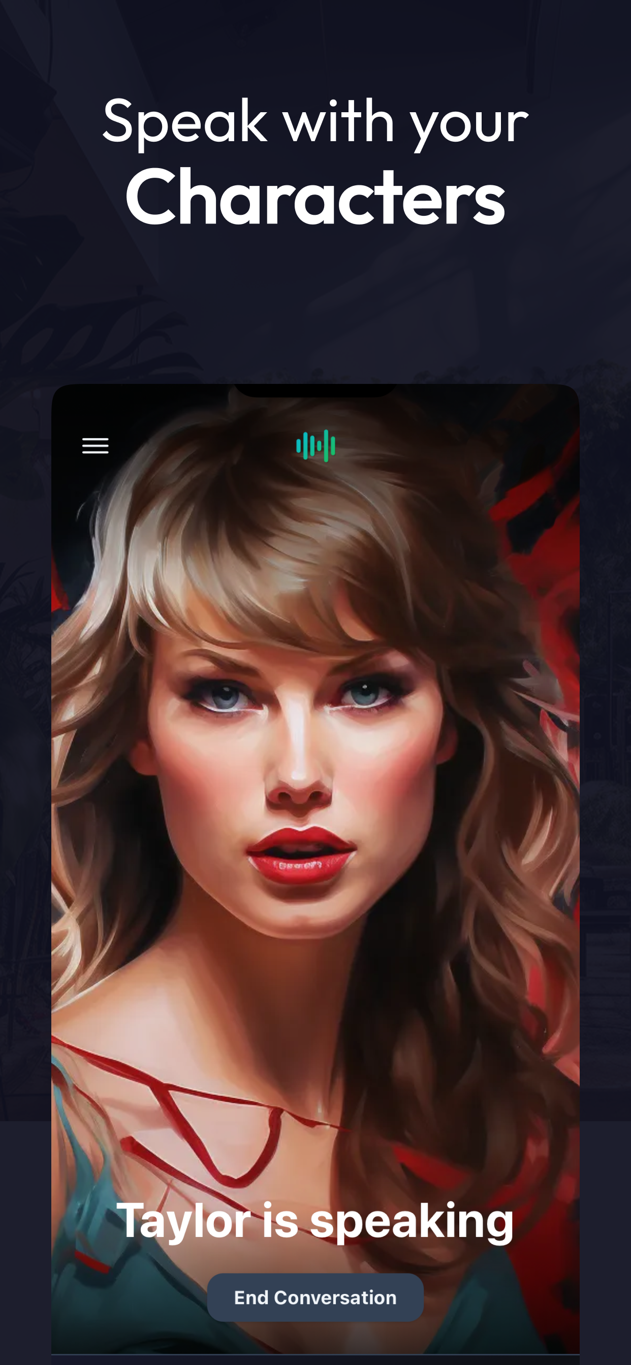 اسکرین شات 5 برنامه Voices AI: Voice Changer