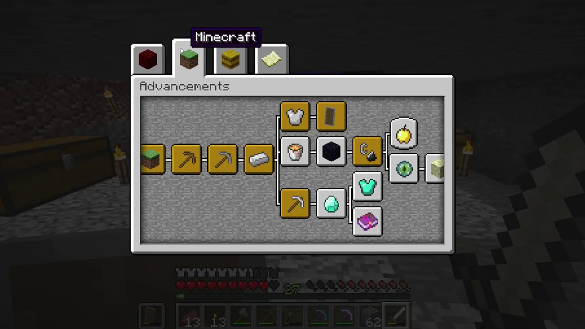 اسکرین شات 3 برنامه Advancement Mod for Minecraft
