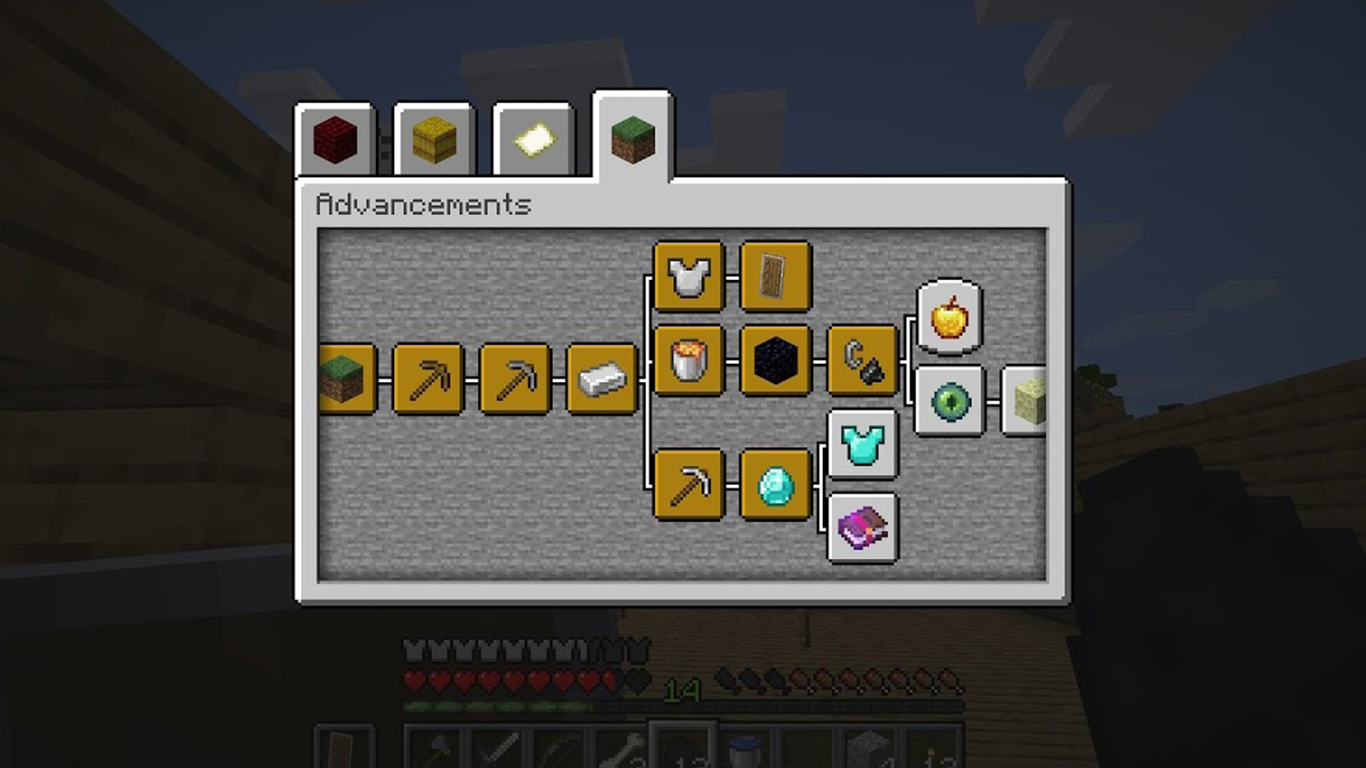 اسکرین شات 4 برنامه Advancement Mod for Minecraft