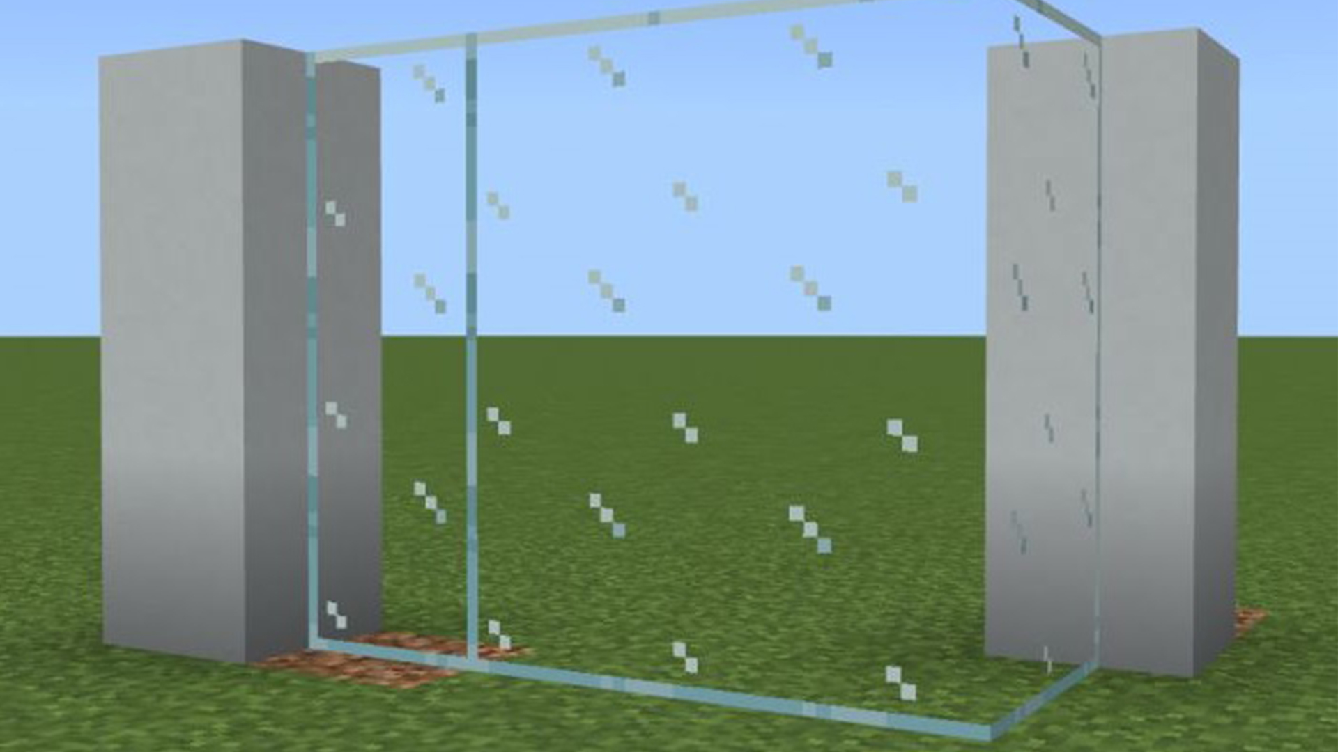 اسکرین شات 3 برنامه Connected Glass Mod Minecraft